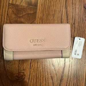 Guess blush wallet NWT
